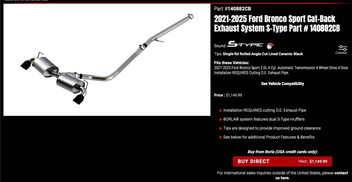 Ford Bronco Sport Exhaust options...? Screenshot 2025-05-16 at 11.49.51 AM
