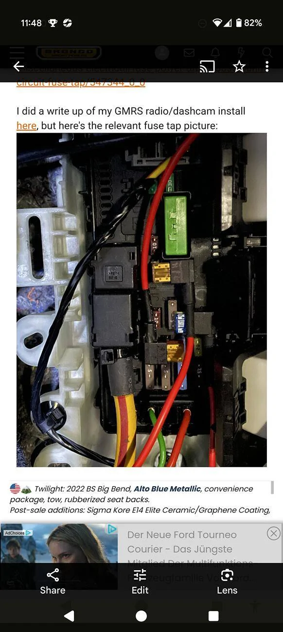 Ford Bronco Sport Rough Country Roof Mount Light Bar 1000026127