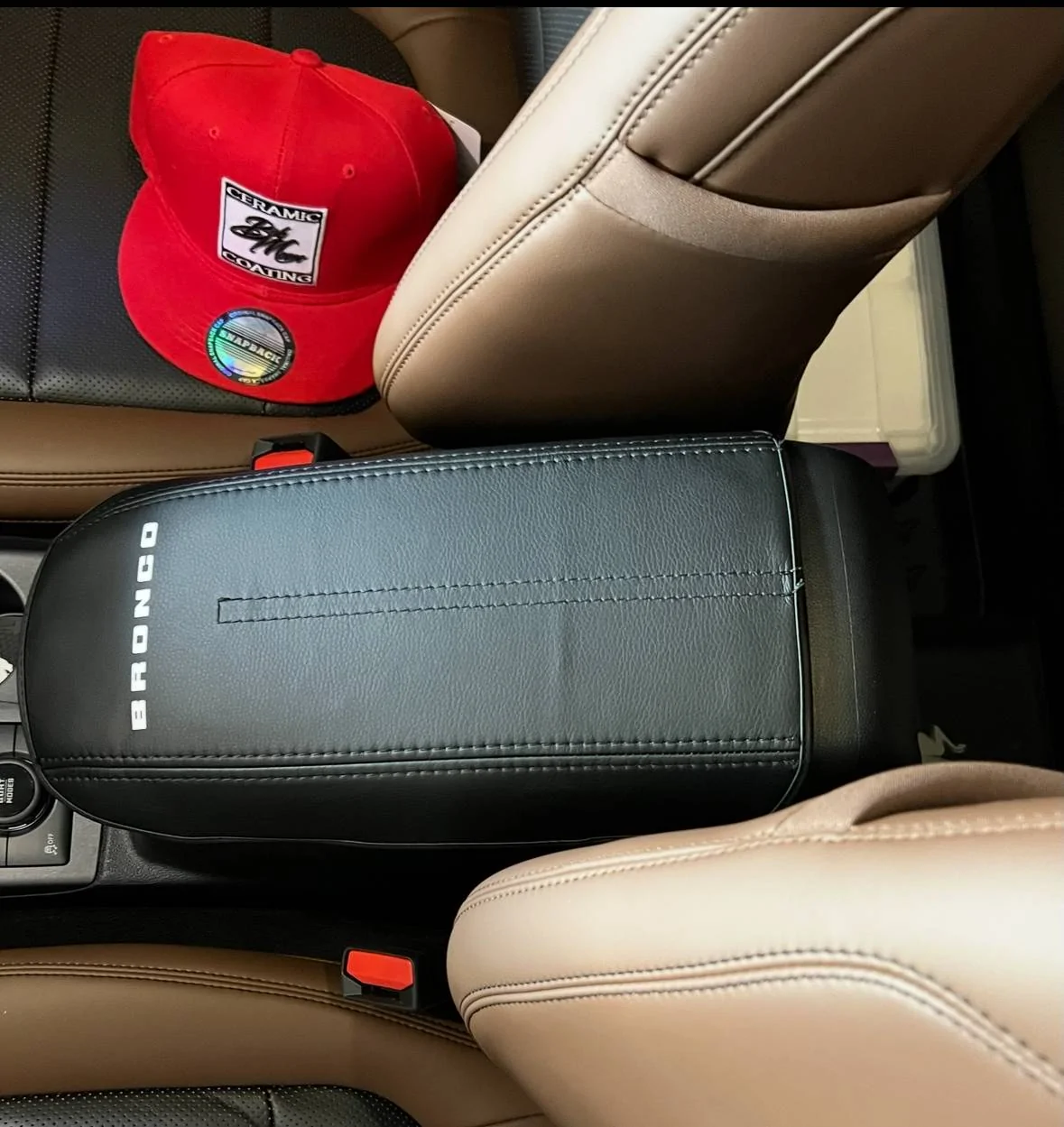 Ford Bronco Sport Durable cover for center console? IMG_6237