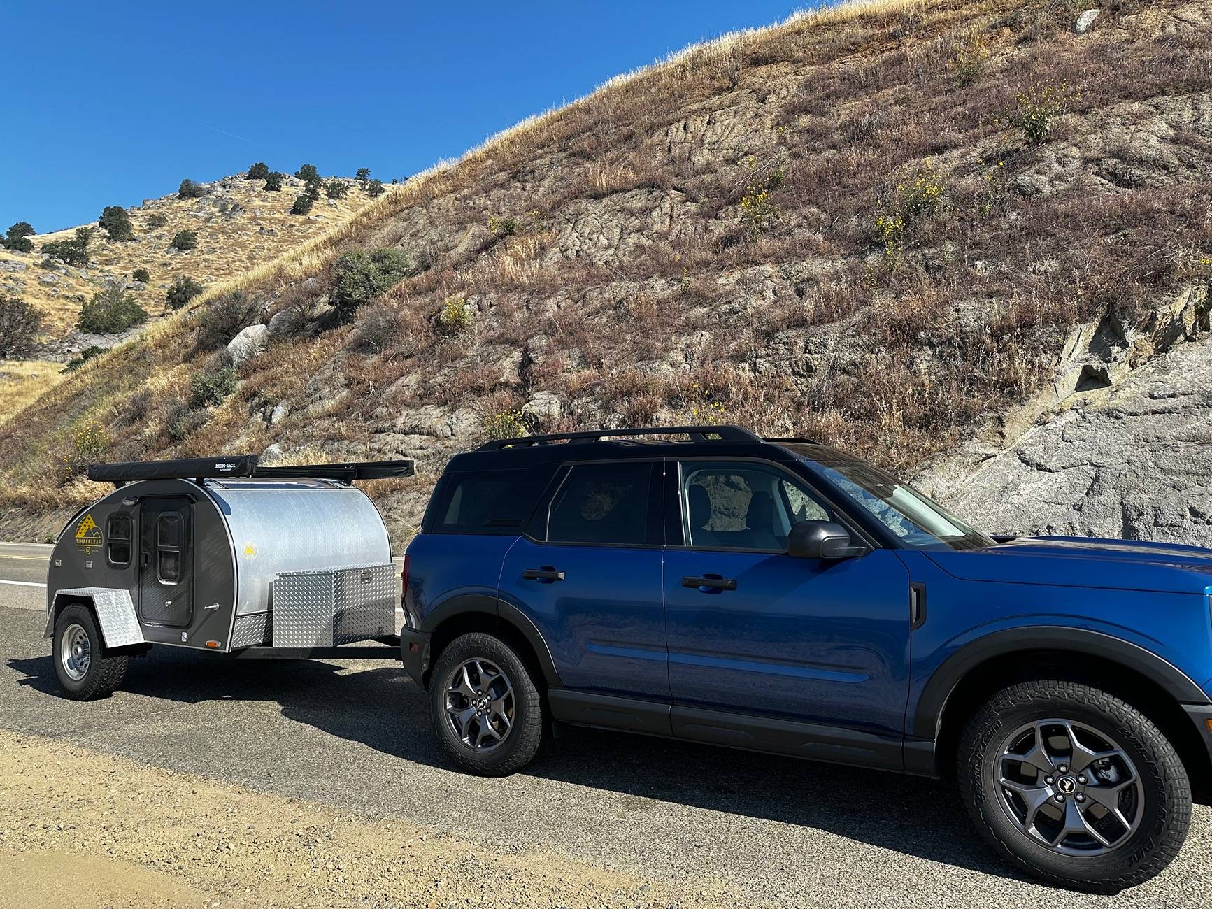 Ford Bronco Sport Towing Experience - 2024 BSBL and Timberleaf Teardrop BS1