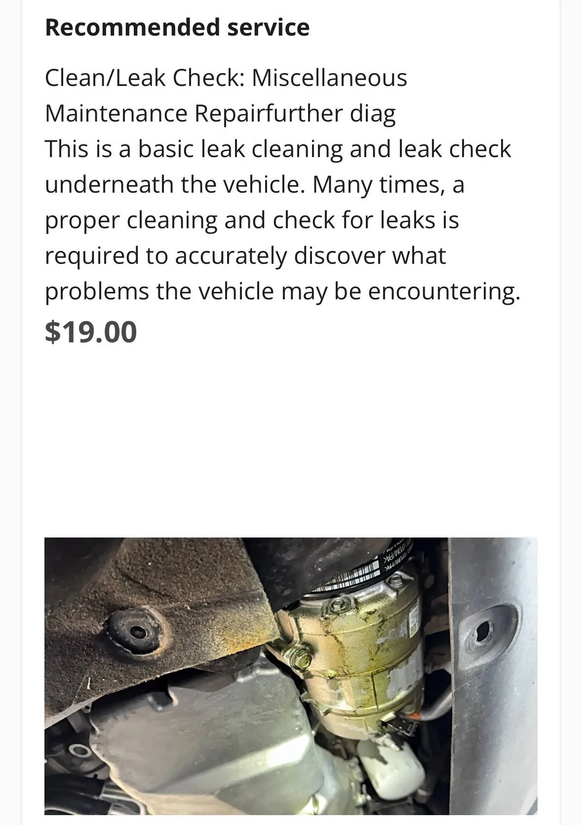 Ford Bronco Sport 2022 Bronco Sport A/C Compressor Leak IMG_6423