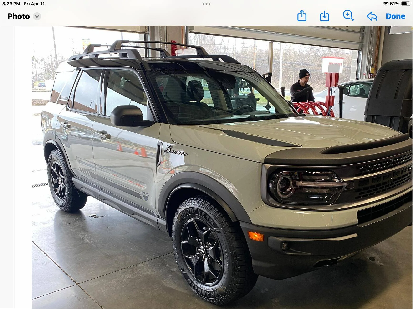 Ford Bronco Sport 2025 Bronco Sport Badlands WINDSHIELD WIPER ISSUE IMG_1254