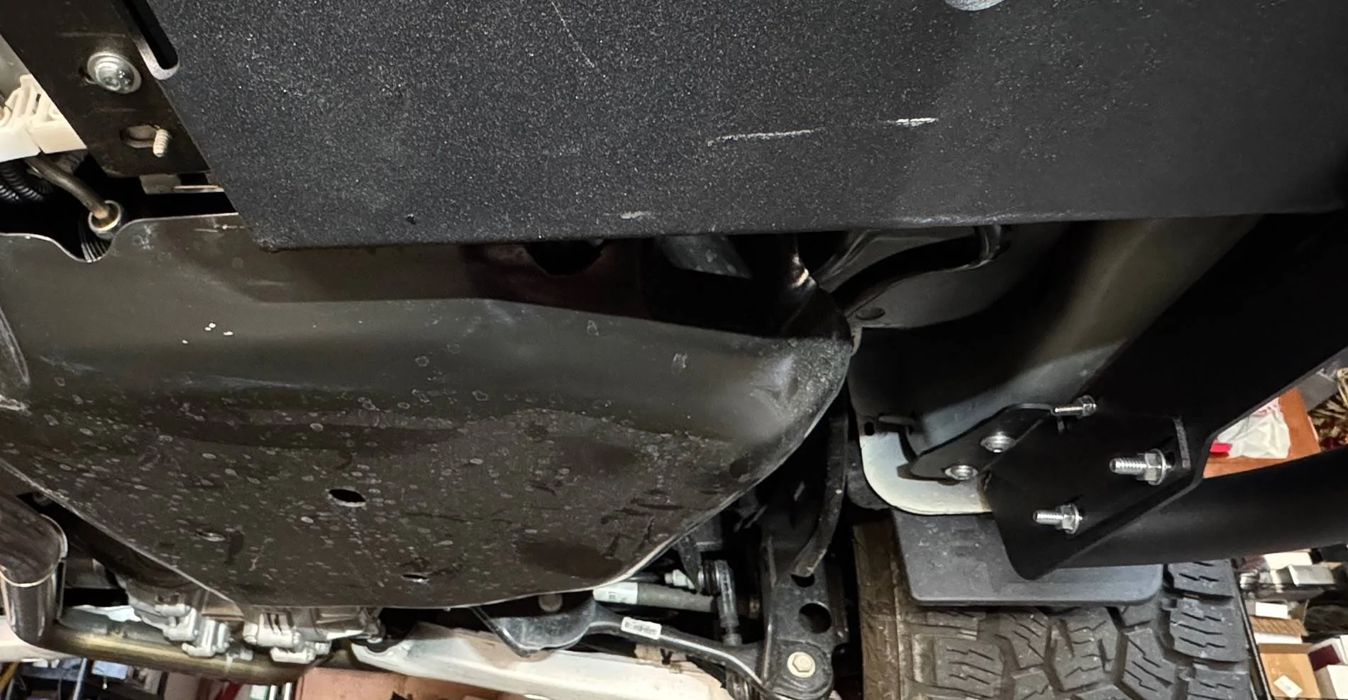 Ford Bronco Sport Installed JCR Offroad Evap Skid on Badlands. IMG_2128