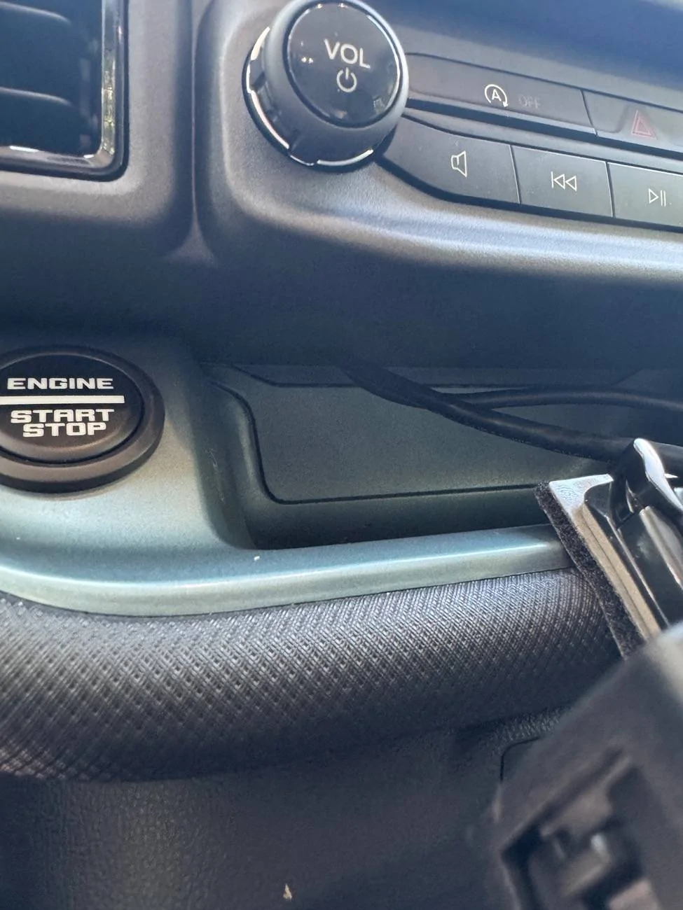 Ford Bronco Sport Transceiver Installation thread  (Ham, CB, GMRS). Radio unit and antenna installation on Bronco Sport IMG_5813