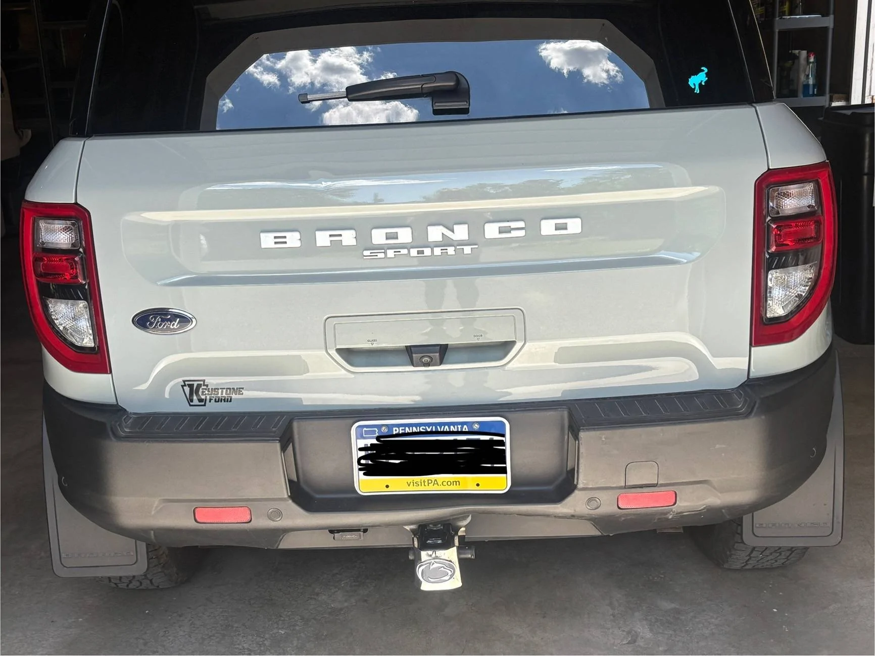 Ford Bronco Sport Minor Rear End Damage but Frame Looks Bent IMG_5976