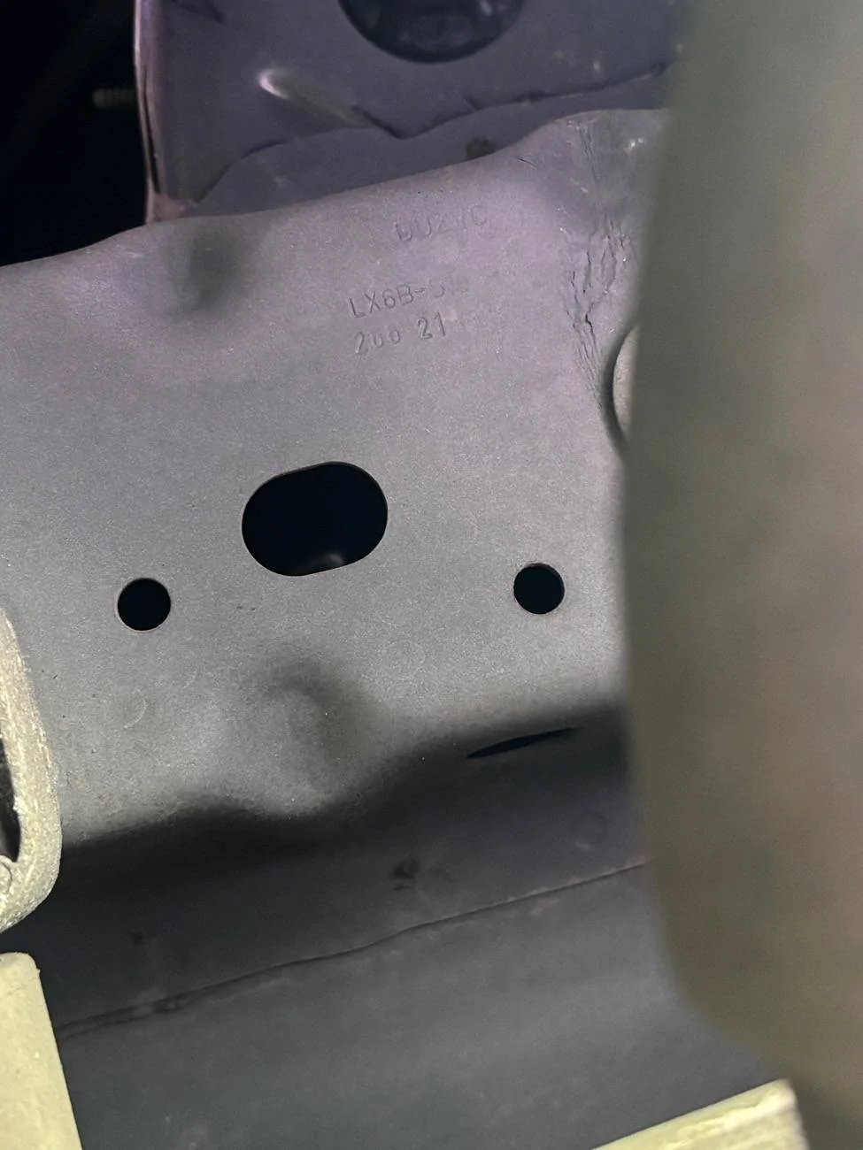 Ford Bronco Sport Minor Rear End Damage but Frame Looks Bent IMG_5992