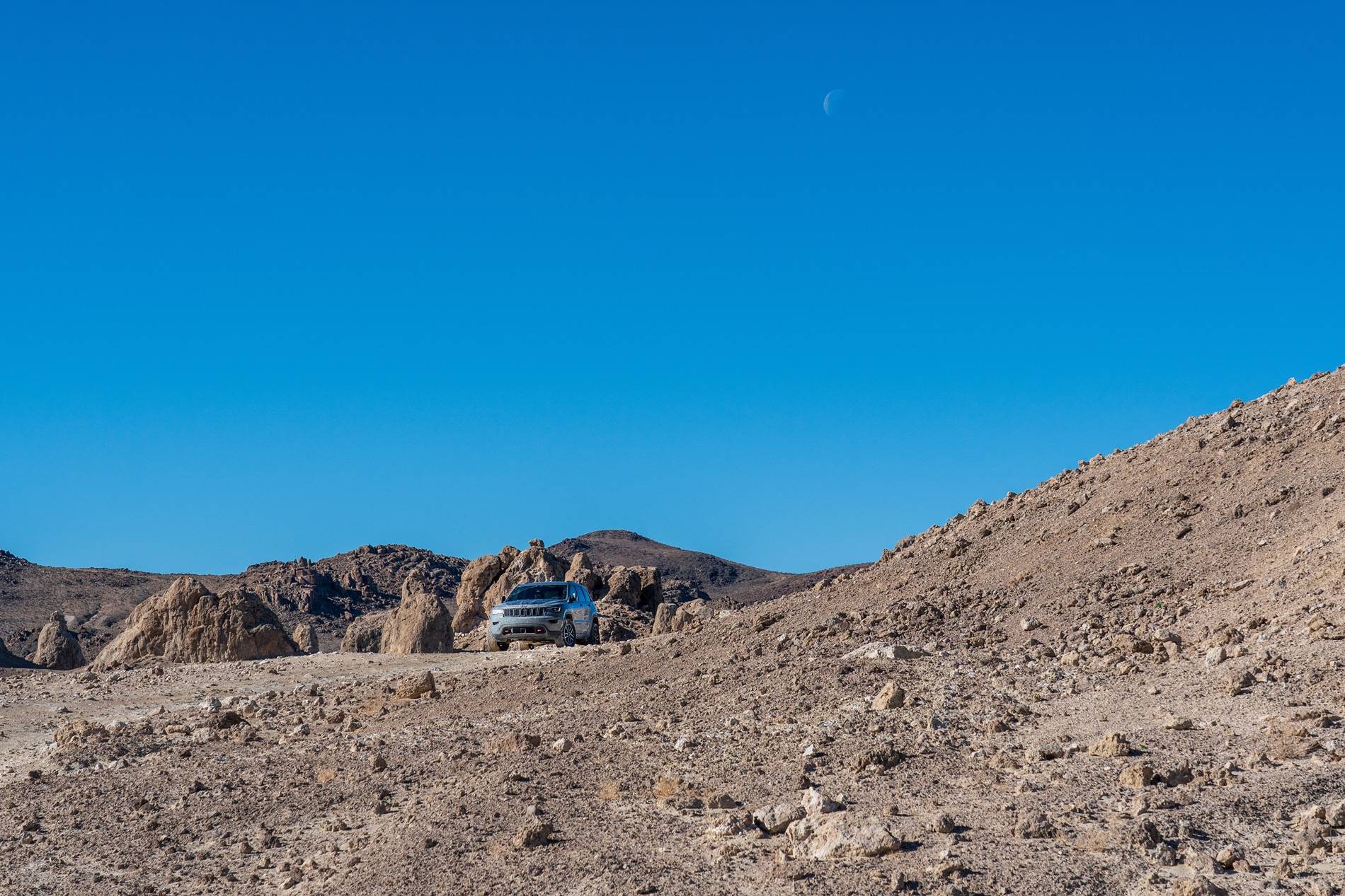 Ford Bronco Sport First Offroad Trip in my 2021 Badlands, To Trona Pinnacles A7R03793