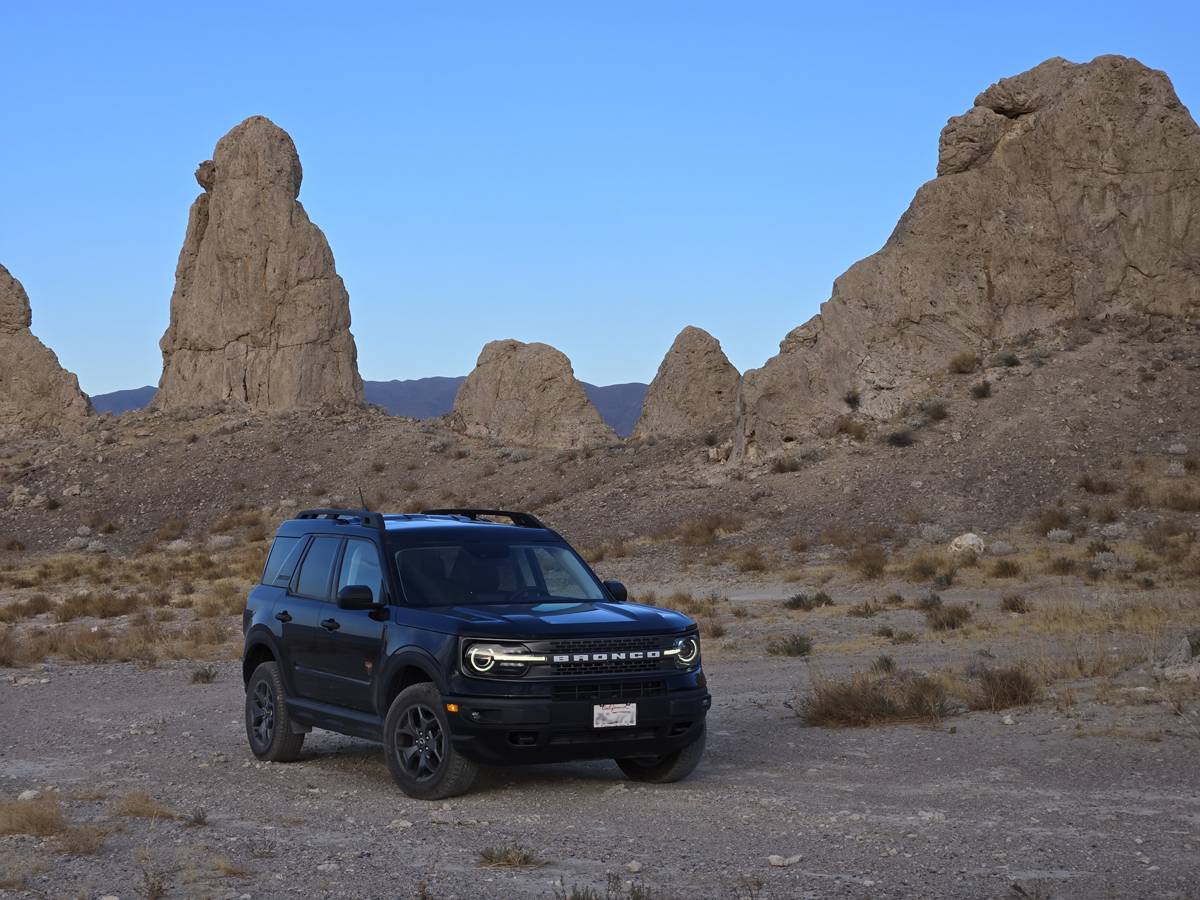 Ford Bronco Sport First Offroad Trip in my 2021 Badlands, To Trona Pinnacles BroncoSport01