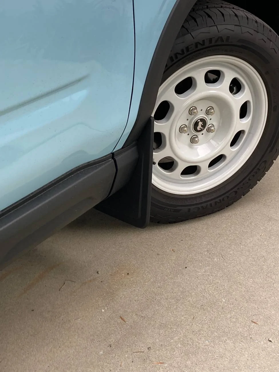 Ford Bronco Sport Ford OEM Mudflaps - reviews / feedback? IMG_8890