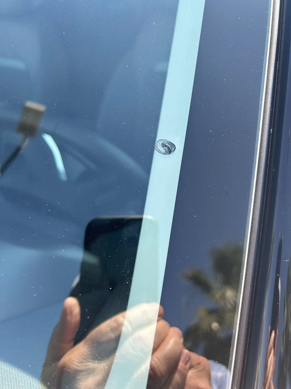 Ford Bronco Sport 2025 Badlands what is this annoying decal inside my windshield?? 2025 Bronco Sport Windo