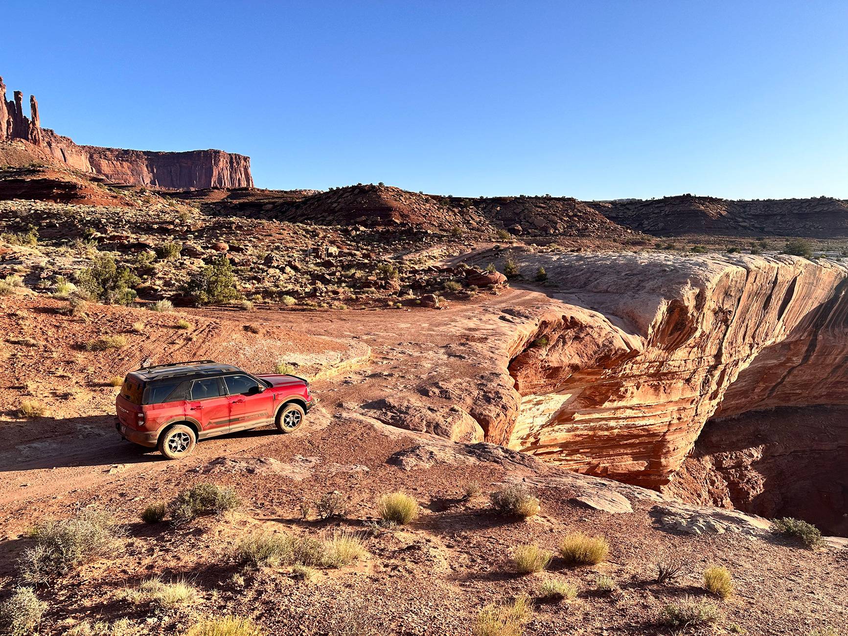 Ford Bronco Sport Did the White Rim Rd in Canyonlands in my 21 Badlands IMG_6120