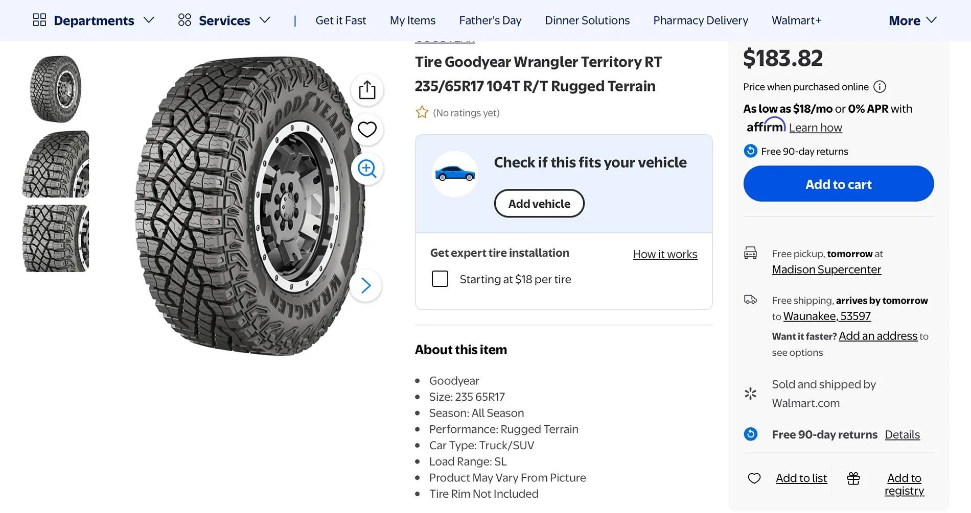 Ford Bronco Sport Sasquatch Tire - fit in trunk? IMG_1295