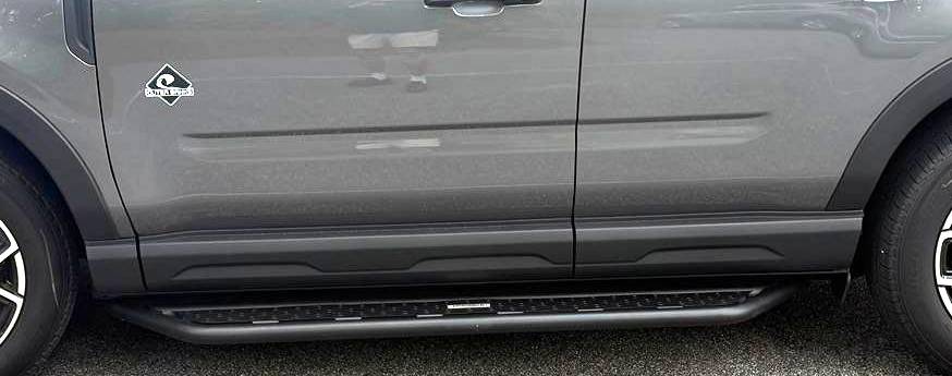 Ford Bronco Sport 2025 Outer Banks side steps installed IMG_1603