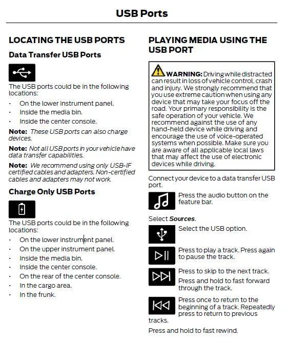 Ford Bronco Sport MP3 music on a flash drive in a 2025 Bronco Sport 1749690523390-vj
