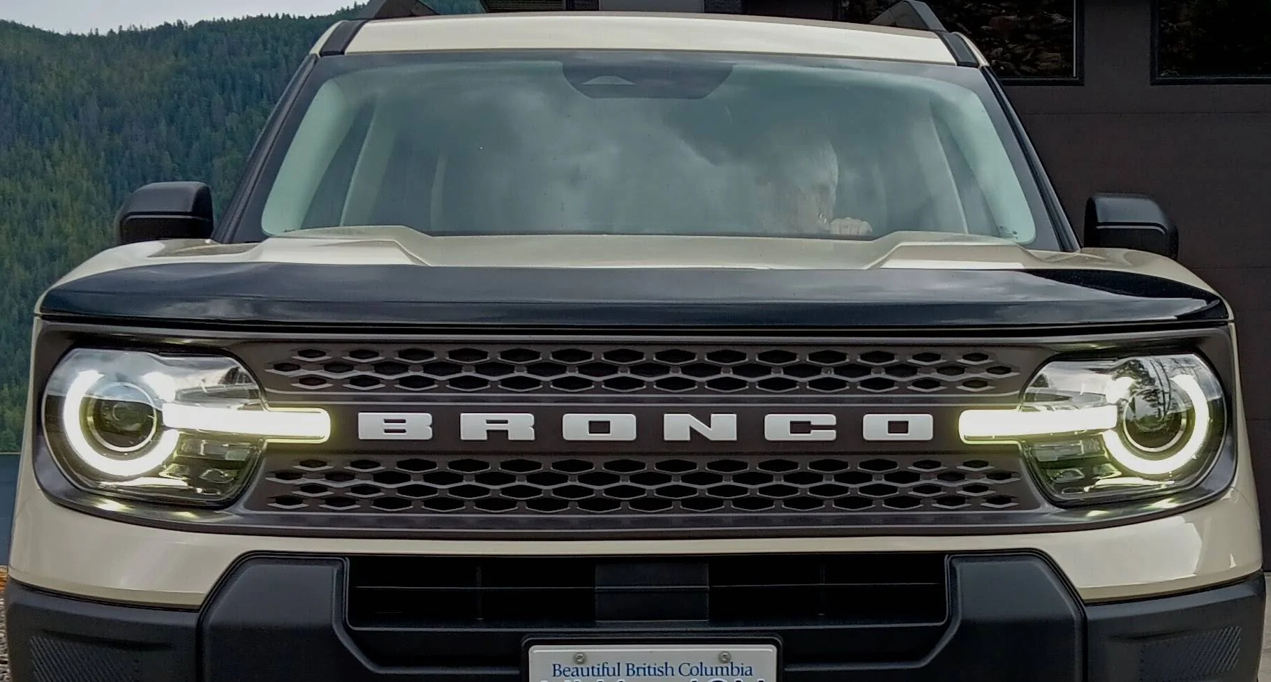 Ford Bronco Sport Daytime Running Lights on 2024 Ford Bronco Sport (Big Bend model) 20250618_160407
