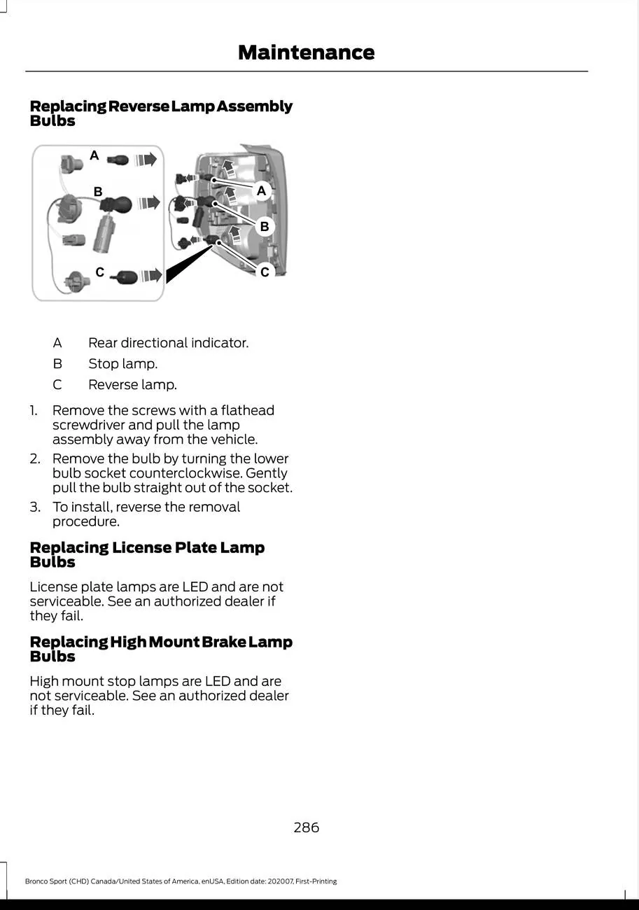 Ford Bronco Sport 2021 Outerbanks - Fast turn signal blinkers IMG_4904