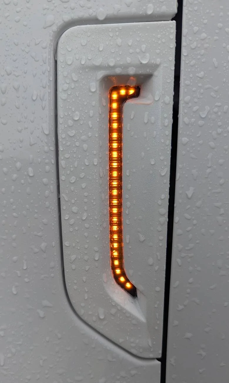 Ford Bronco Sport TECTICO Amber Side Marker lights as DRL and Turn Signal PXL_20250621_164538532