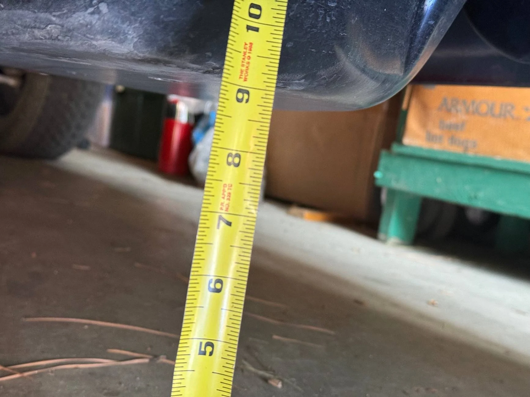 Ford Bronco Sport False information in the ground clearance specification. IMG_6818