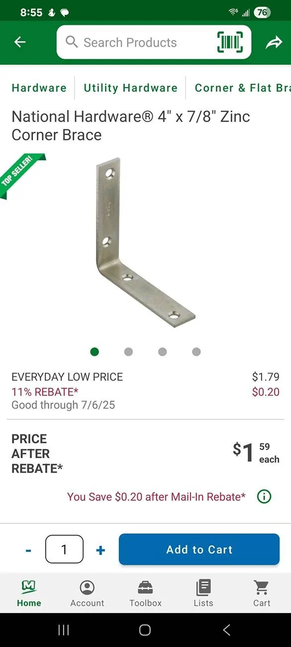 Ford Bronco Sport Here's a tip for installing the kicker key 200 Screenshot_20250703_205526_Menards