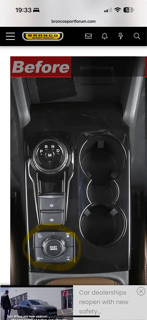 Ford Bronco Sport What did you do TO your Bronco Sport today? IMG_2631