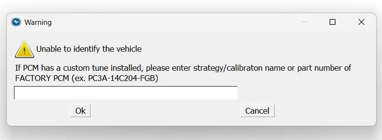 Ford Bronco Sport FORScan - ‘25 Bronco Sport not recognized Screenshot 2025-07-12 071557