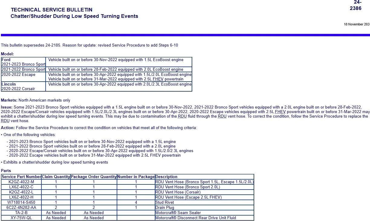 Ford Bronco Sport 2021 Bronco Sport: Loud clunking noise on left side beneath car 1752500189556-8o