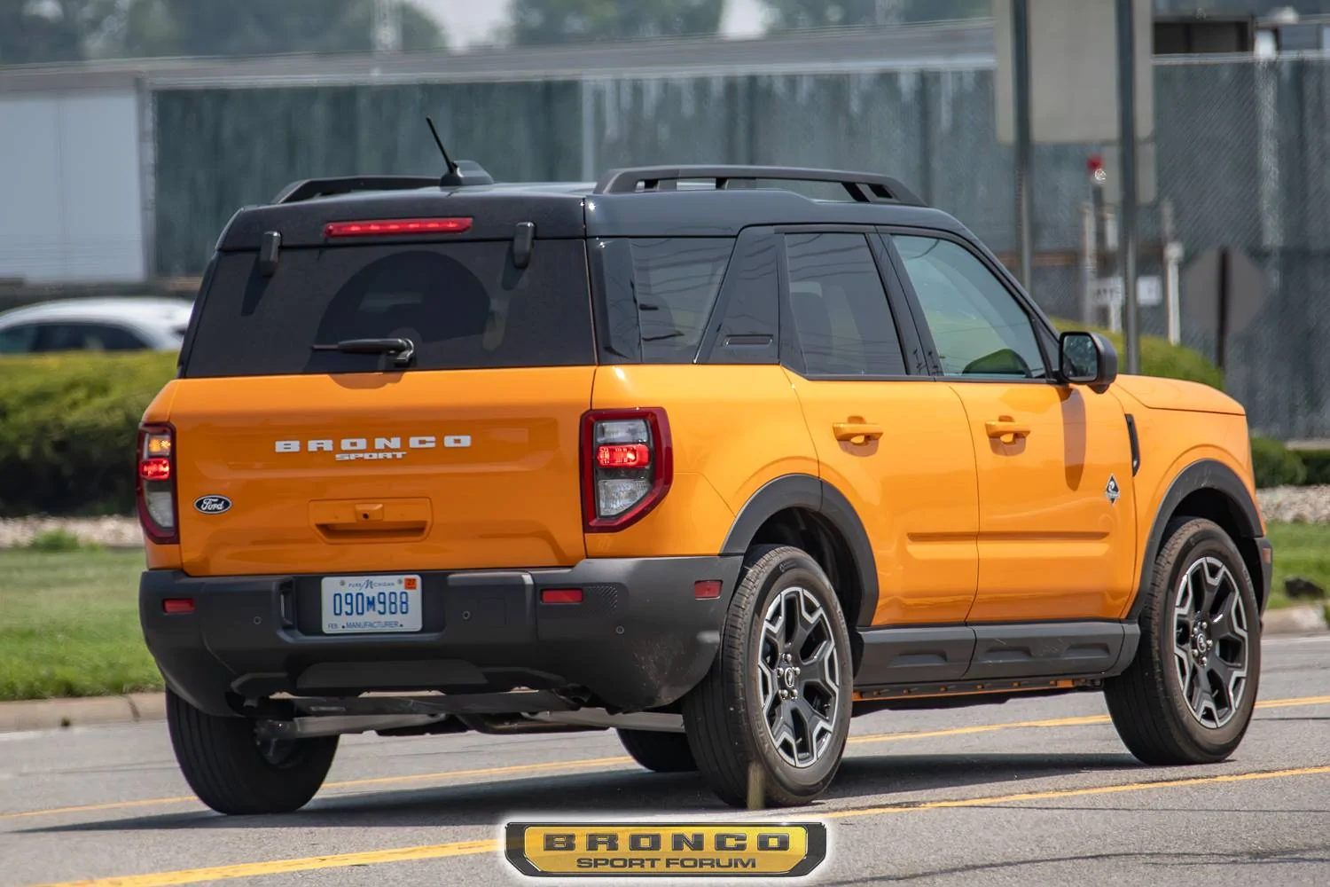 Ford Bronco Sport Orange Fury Bronco Sport Spied Testing orange-fury-bronco-sport-3