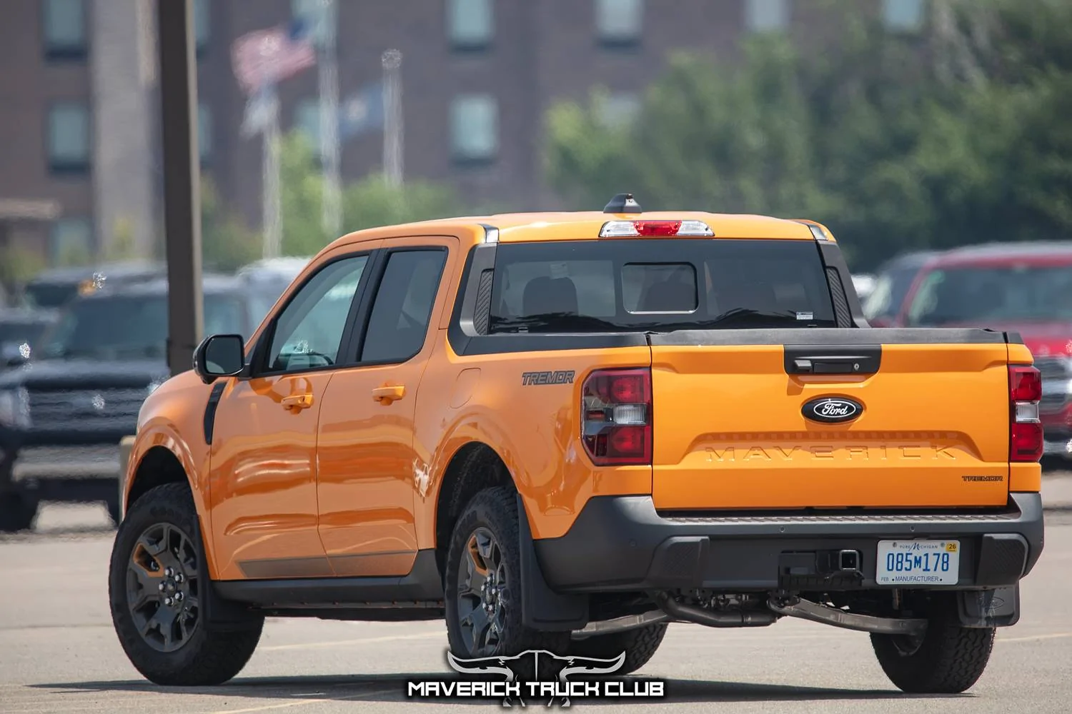 Ford Bronco Sport Orange Fury Bronco Sport Spied Testing orange-fury-maverick-tremor-5