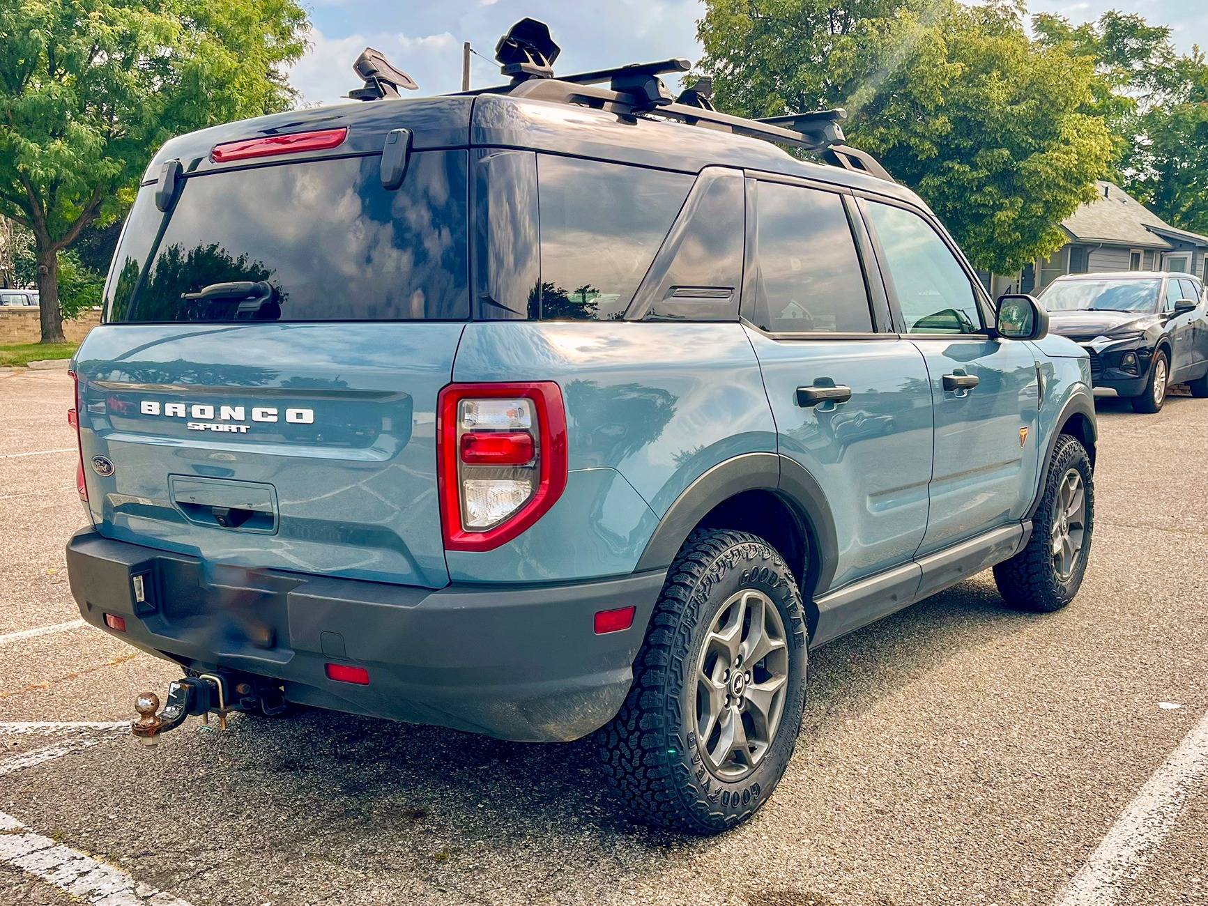 Ford Bronco Sport New Tires at 50,000 miles: swapped my Falken Wildpeaks for Goodyear Wrangler Territory RT ATs IMG_6188