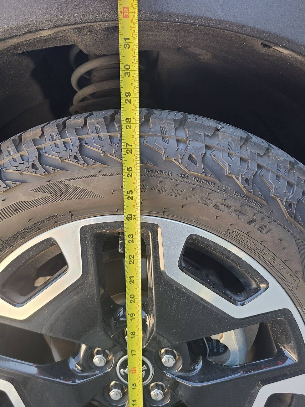 Ford Bronco Sport Larger tires on 2022 Bronco sport 20250706_130744