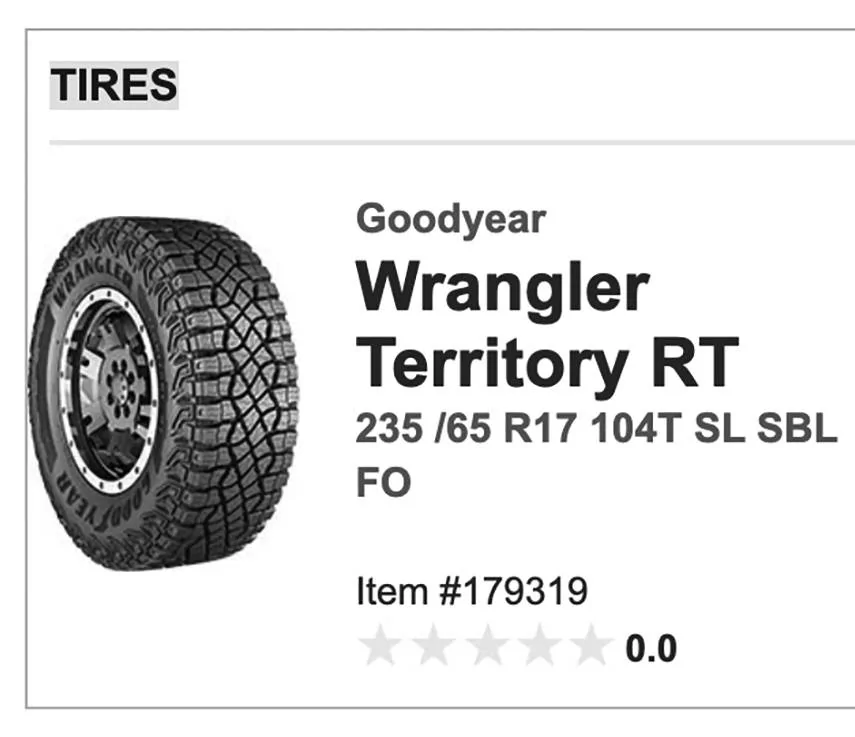 Ford Bronco Sport New Tires at 50,000 miles: swapped my Falken Wildpeaks for Goodyear Wrangler Territory RT ATs Goodyear_Tires