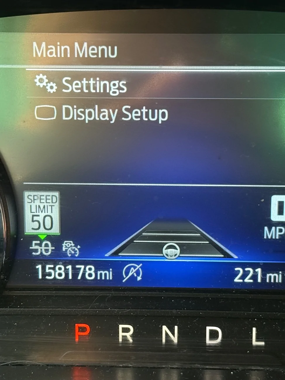 Ford Bronco Sport Oil Life Screen not showing up anywhere - BS WT 20222 IMG_4963