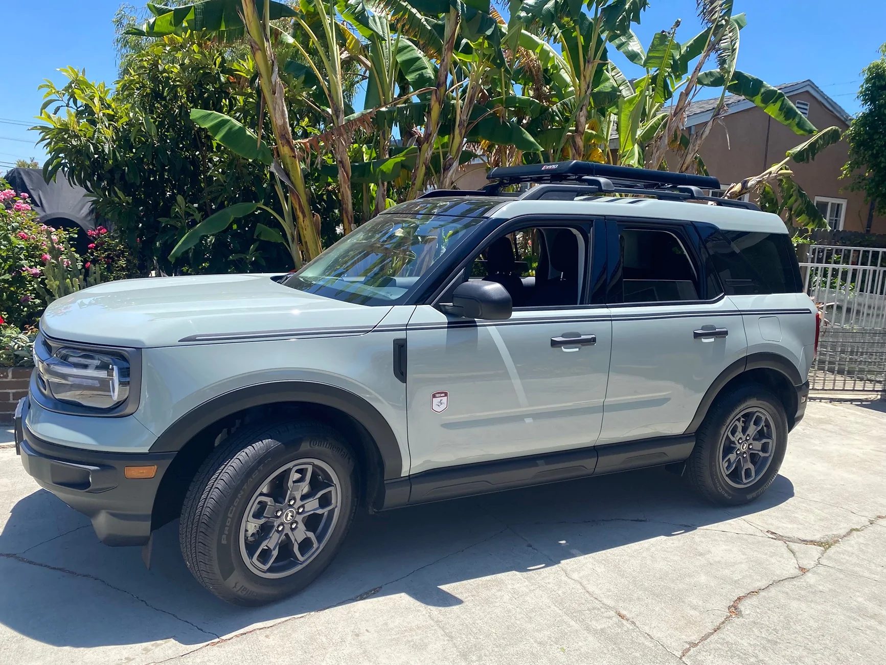 Ford Bronco Sport Post your crossbar/basket/rack combo photos! IMG_7157