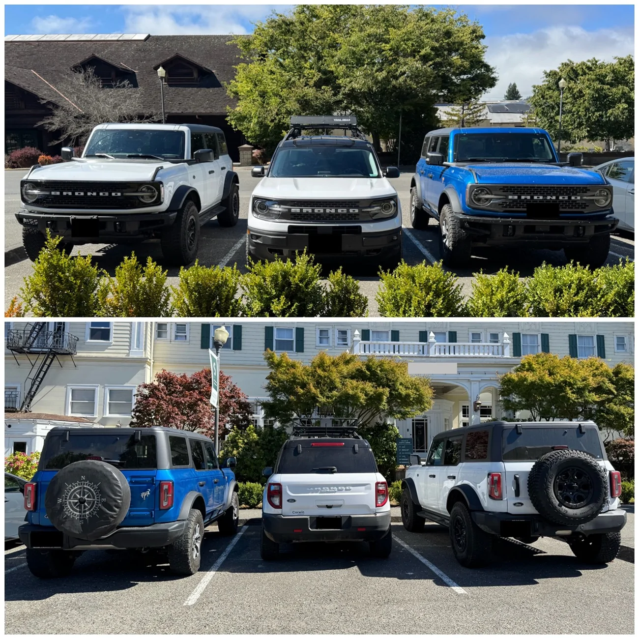 Ford Bronco Sport Big brothers or sisters 3 Broncos copy