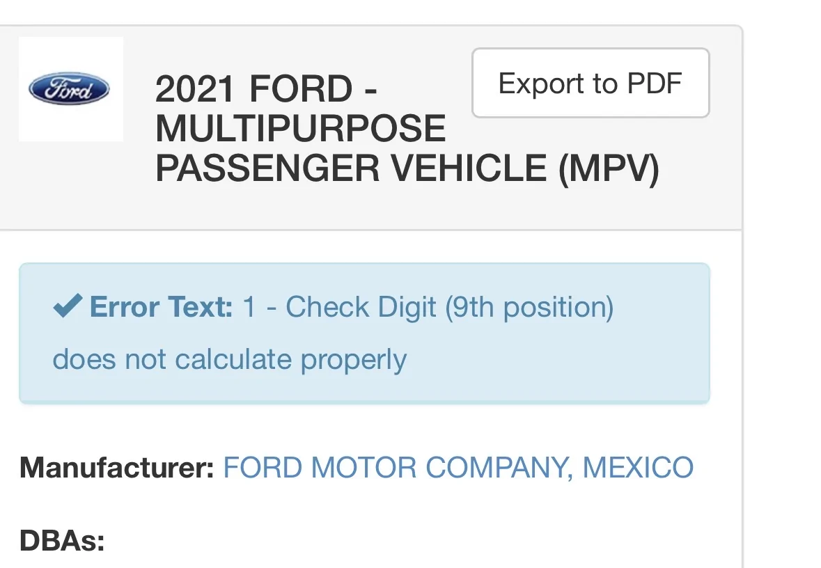 Ford Bronco Sport check engine light power train malfunction reduced power IMG_8680