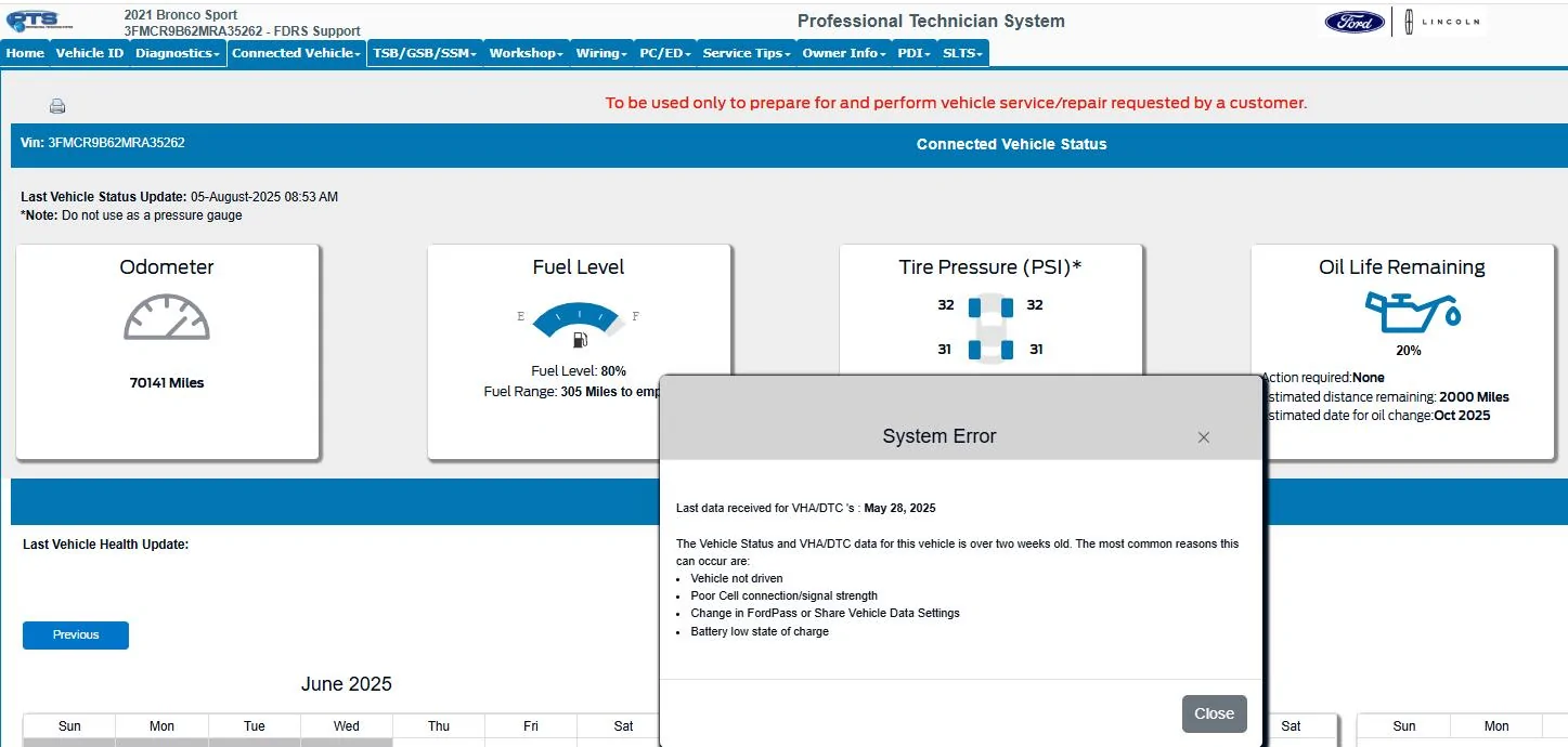 Ford Bronco Sport check engine light power train malfunction reduced power 1754421616236-md