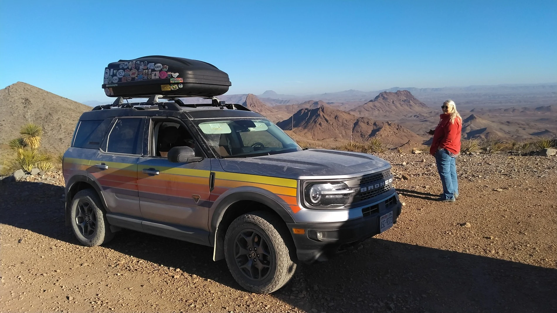 Ford Bronco Sport Christmas Mountains Trail, TX KIMG0790