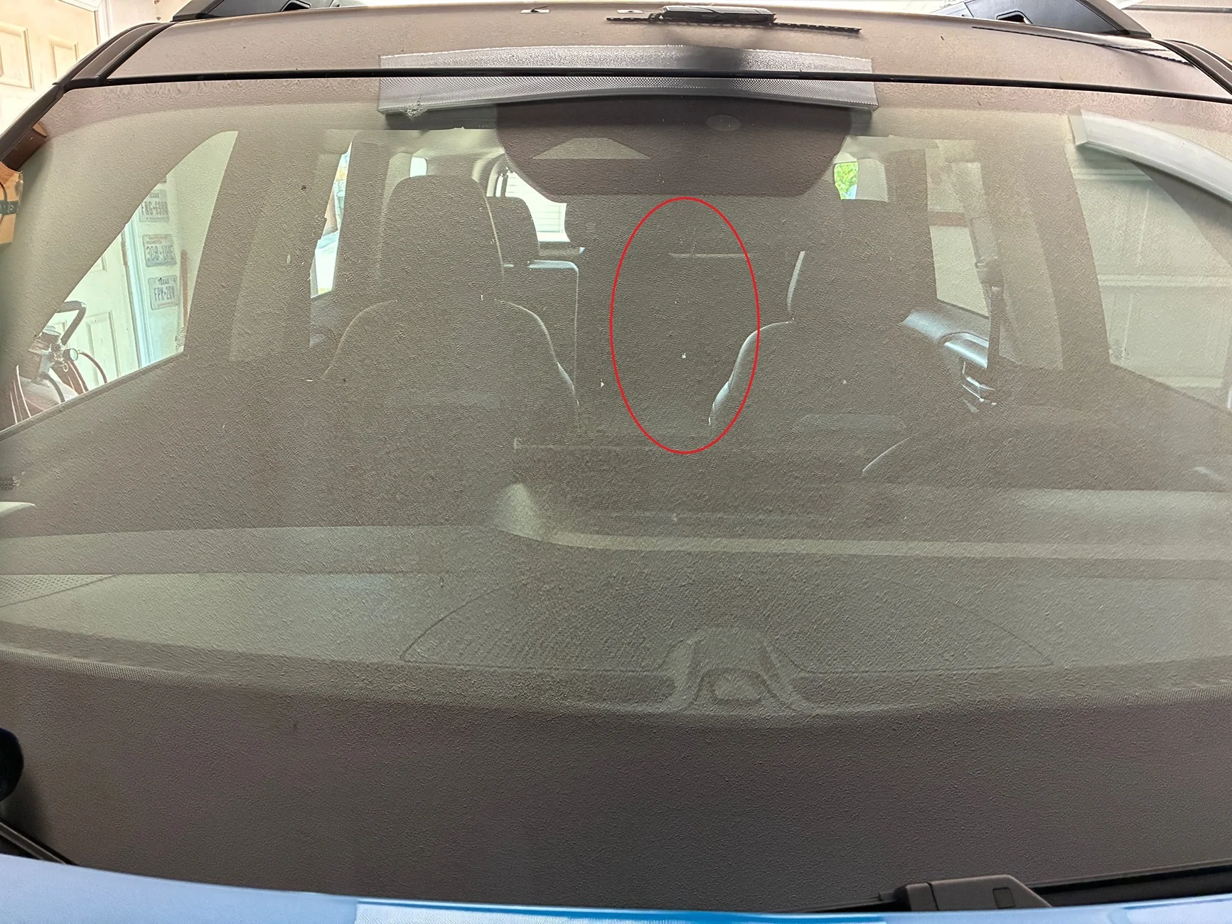 Ford Bronco Sport Stick-on Dash Cam Mount IMG_6585