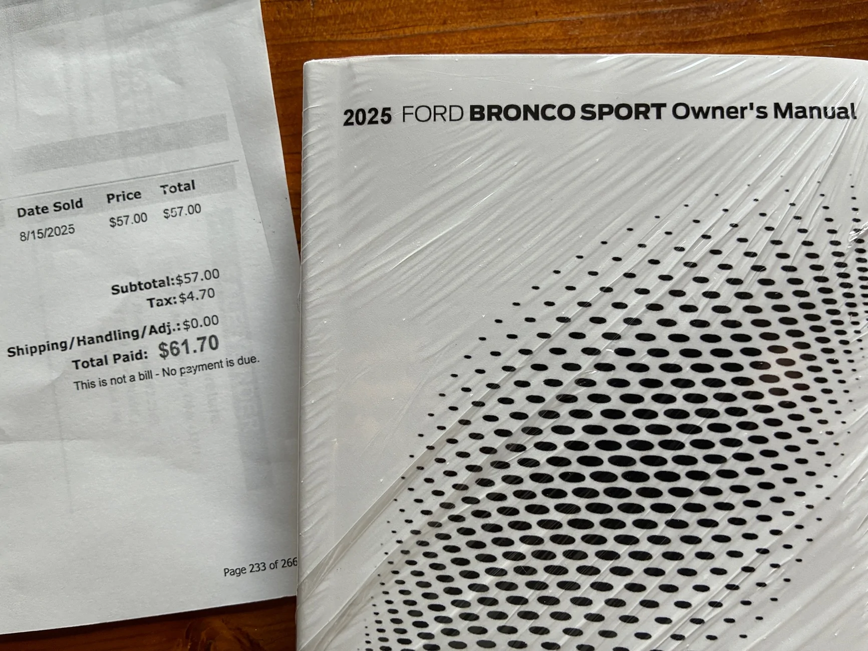 Ford Bronco Sport Owners Manual IMG_6599
