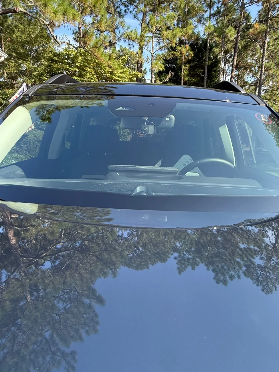 Ford Bronco Sport Stick-on Dash Cam Mount IMG_2449