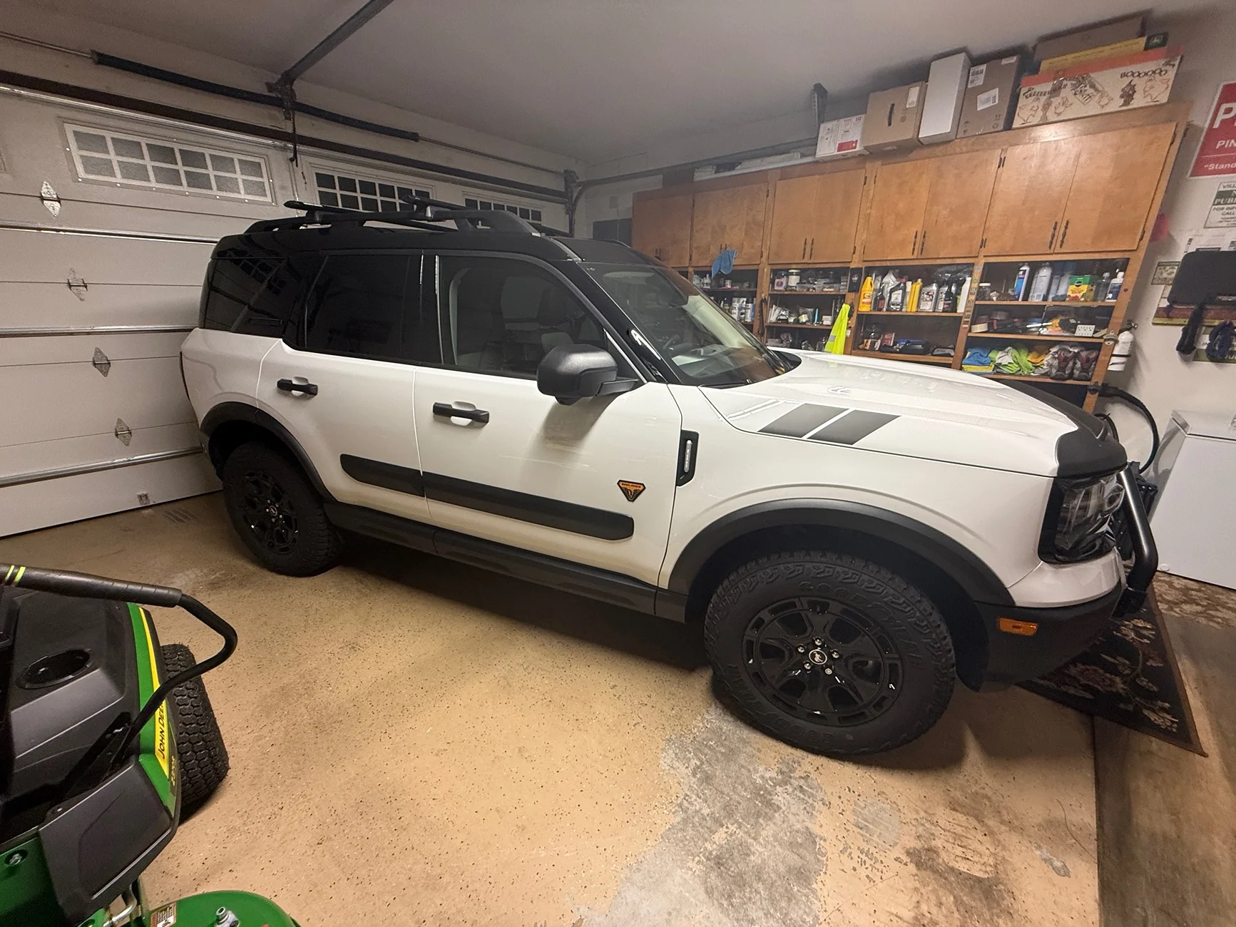 Ford Bronco Sport 2025 BS BL SQ digital display missing its numbers on tachometer and m.p.h. IMG_2511