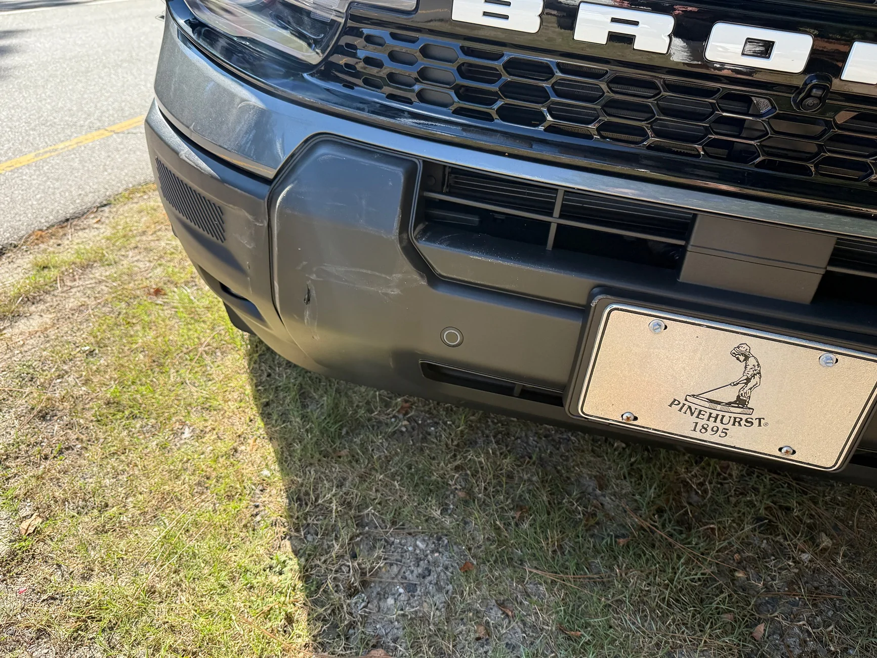 Ford Bronco Sport My 16 yr. old son hit someone in the rear with his new 2025 OB BS 2025 Cost to repair ??? IMG_2526