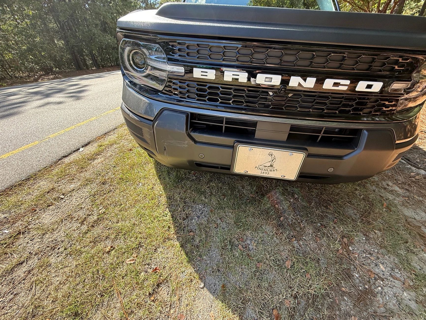 Ford Bronco Sport My 16 yr. old son hit someone in the rear with his new 2025 OB BS 2025 Cost to repair ??? IMG_2527