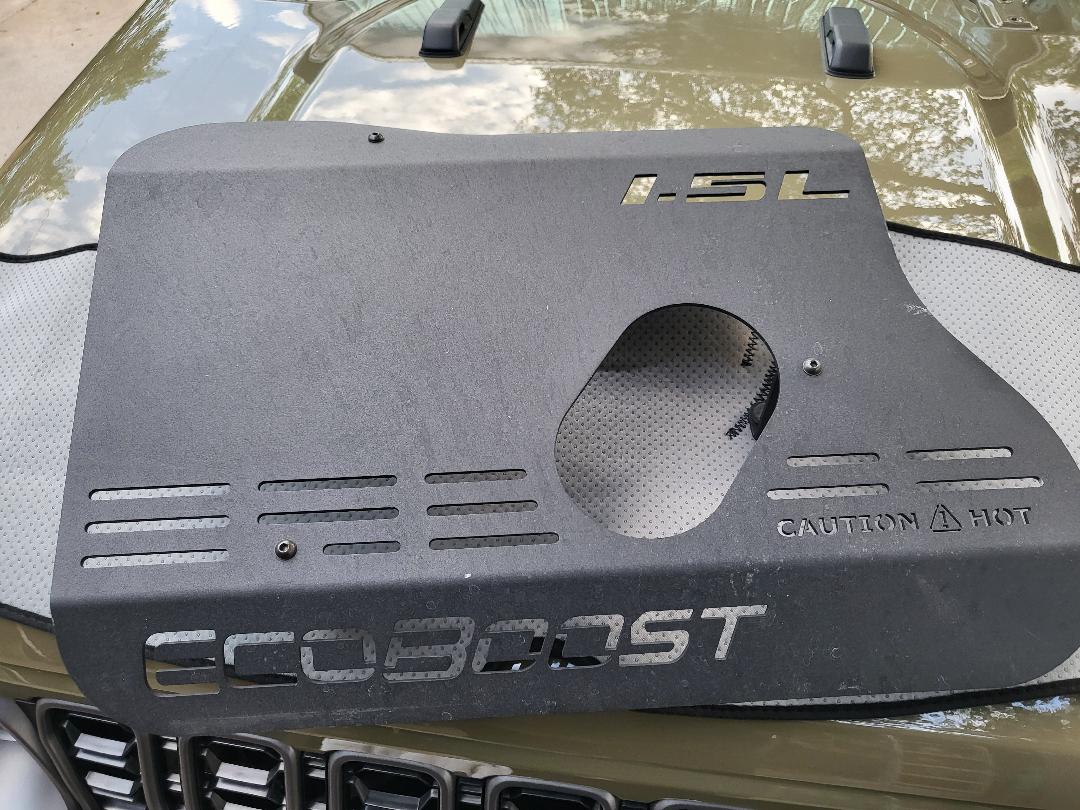 Ford Bronco Sport interior starage and knick knacks engine cover