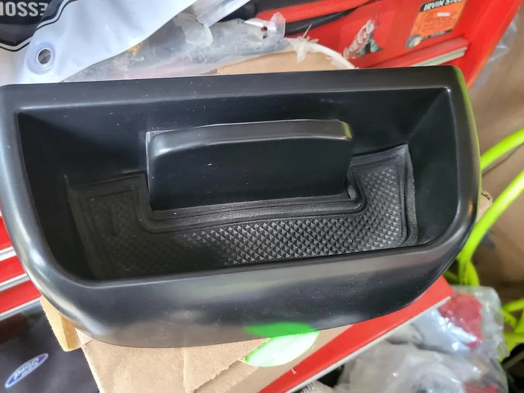 Ford Bronco Sport interior starage and knick knacks extra box