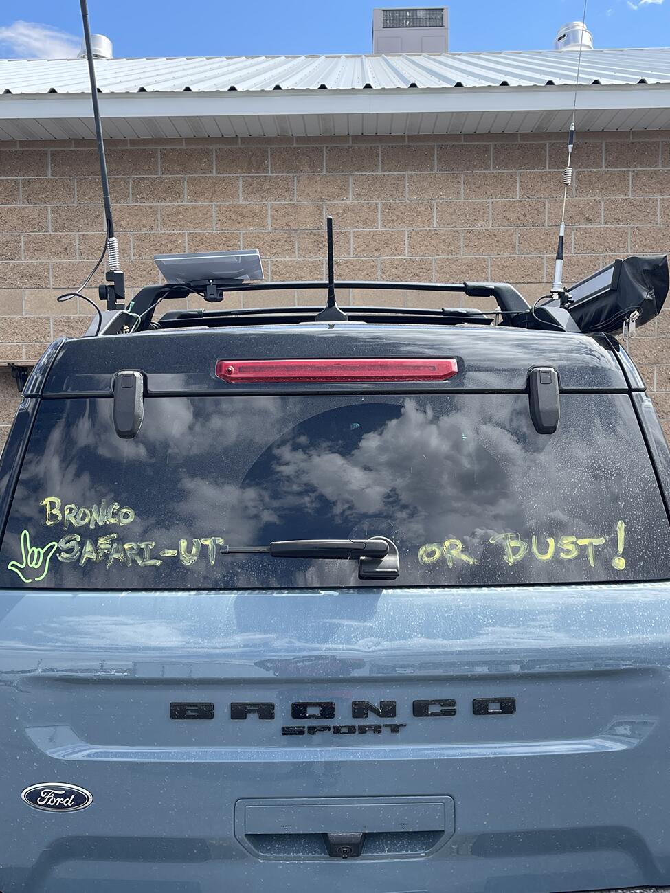 Ford Bronco Sport Bronco Safari 2025 - Bronco Sport First Edition POV Safariorbust