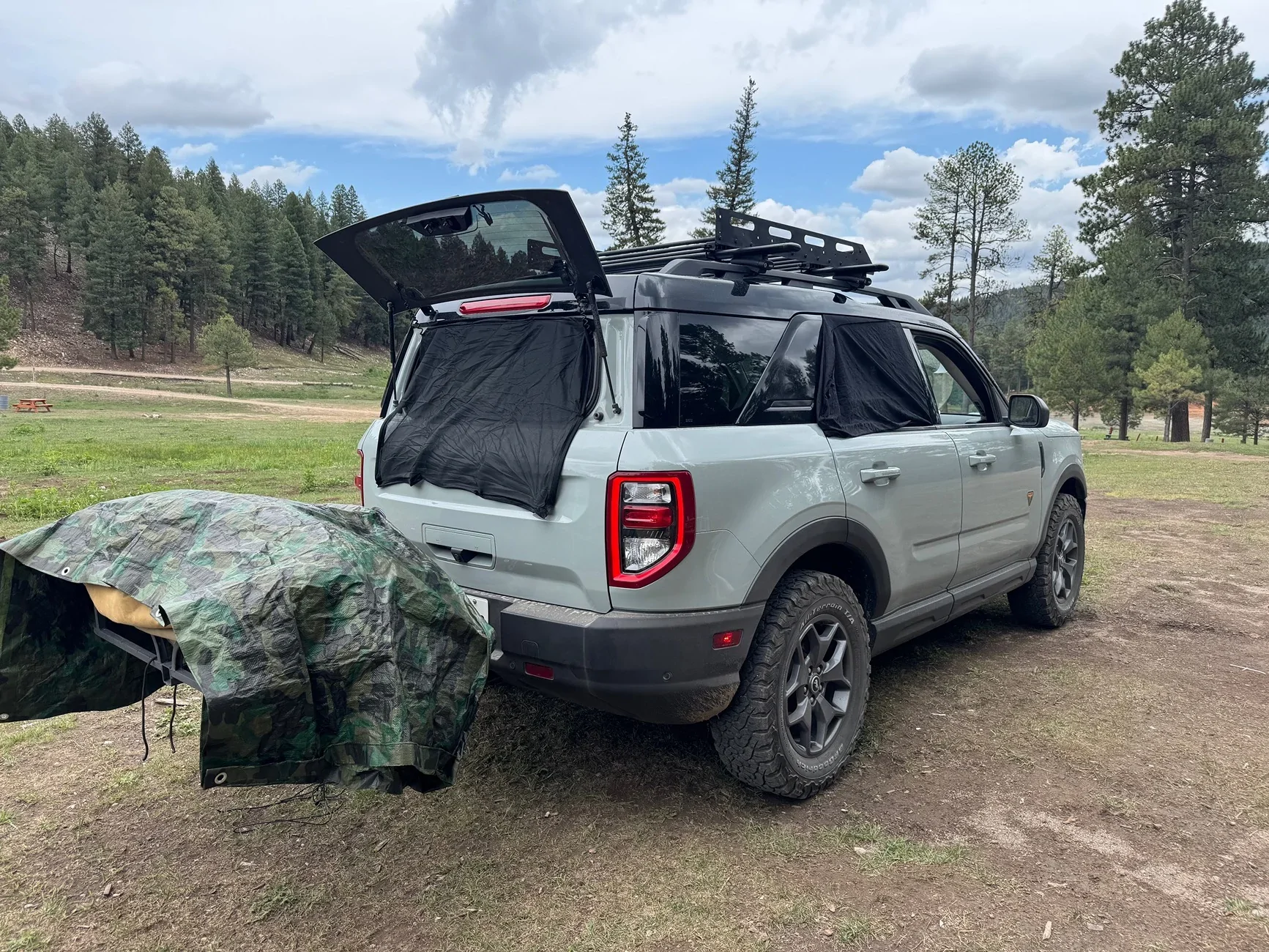 Ford Bronco Sport Post your crossbar/basket/rack combo photos! IMG_4927