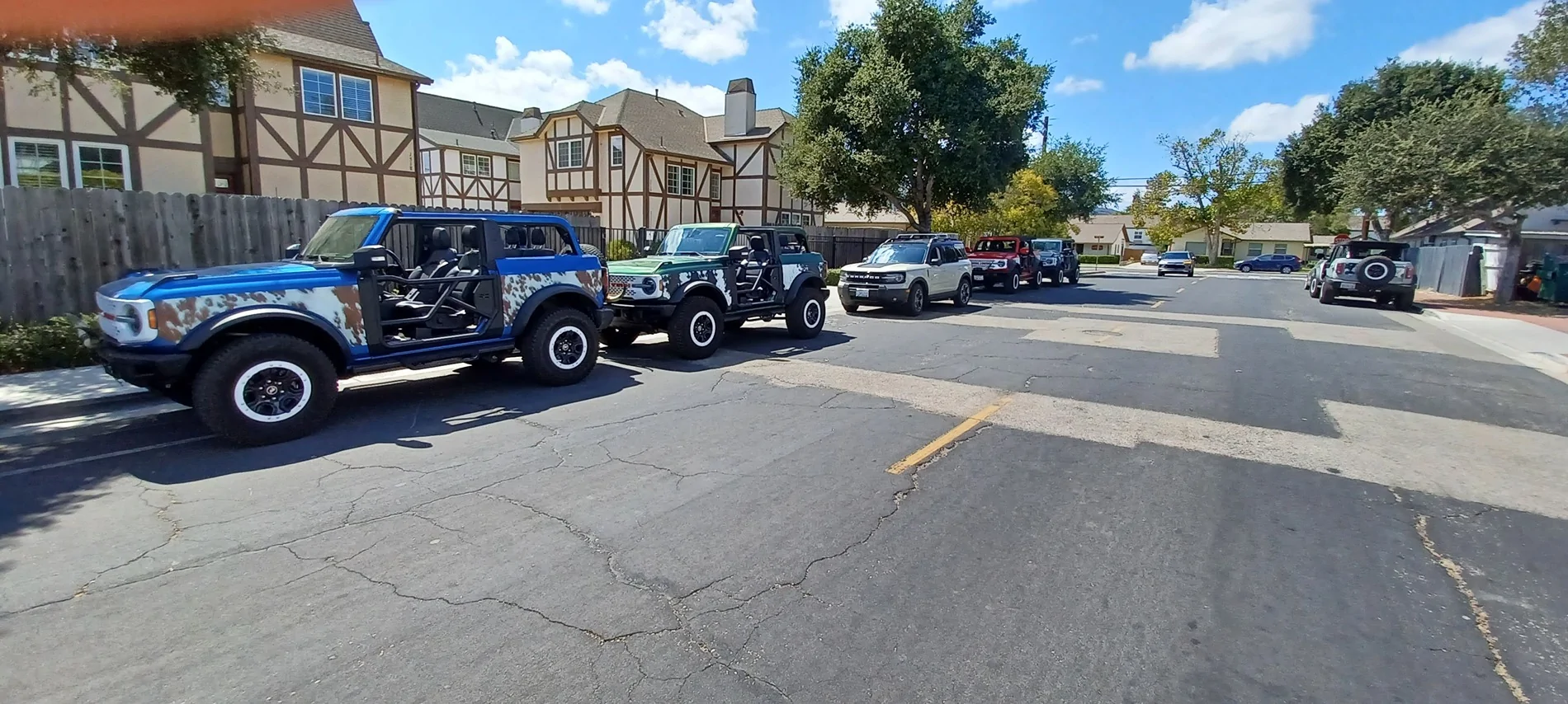 Ford Bronco Sport Hanging with my big brothers in Solvang, California 20250910_131006