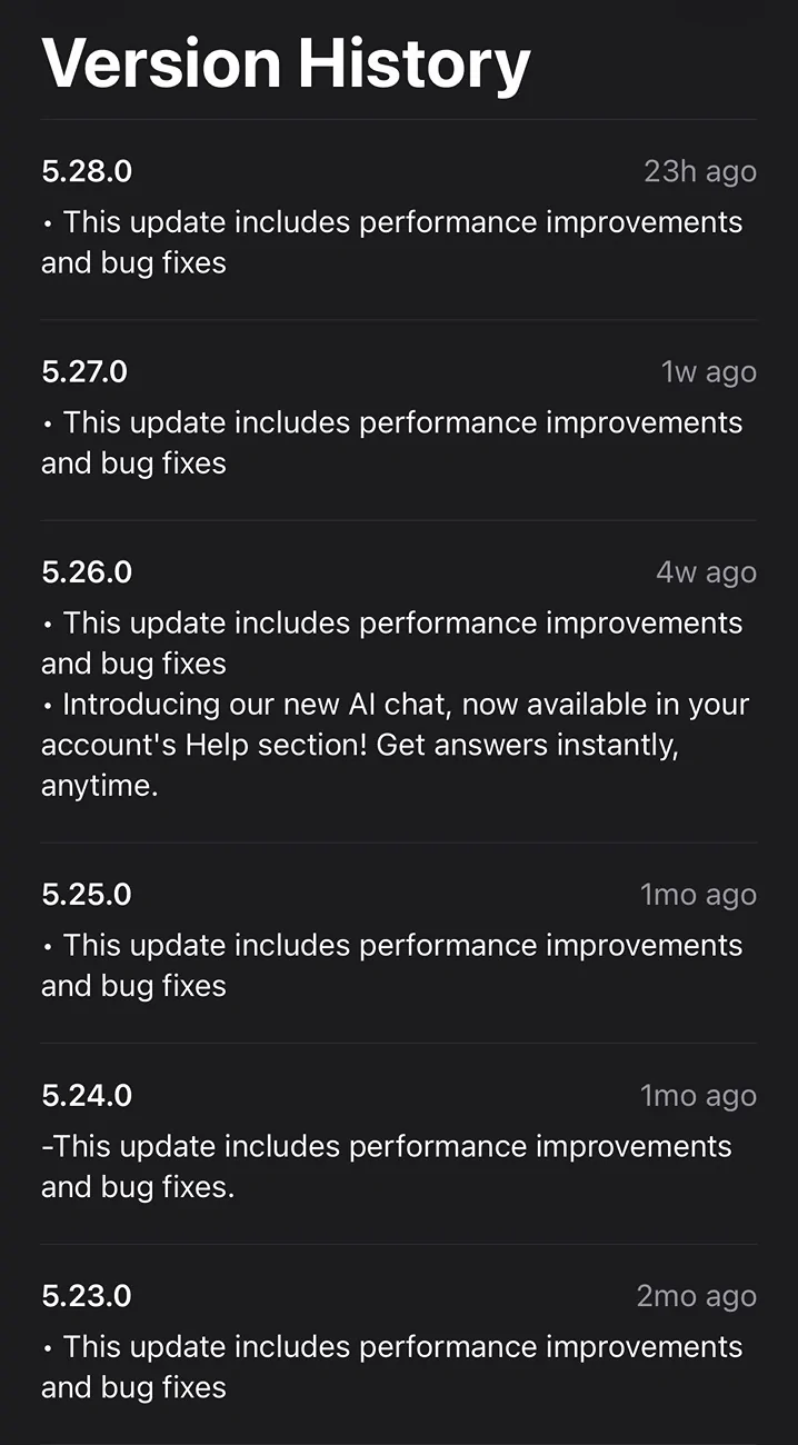 Ford Bronco Sport Ford App 6.0.0, Fordpass App 5.28.0, 5.27.0, 5.26.0 (iPhone, not sure about Android) IMG_9687