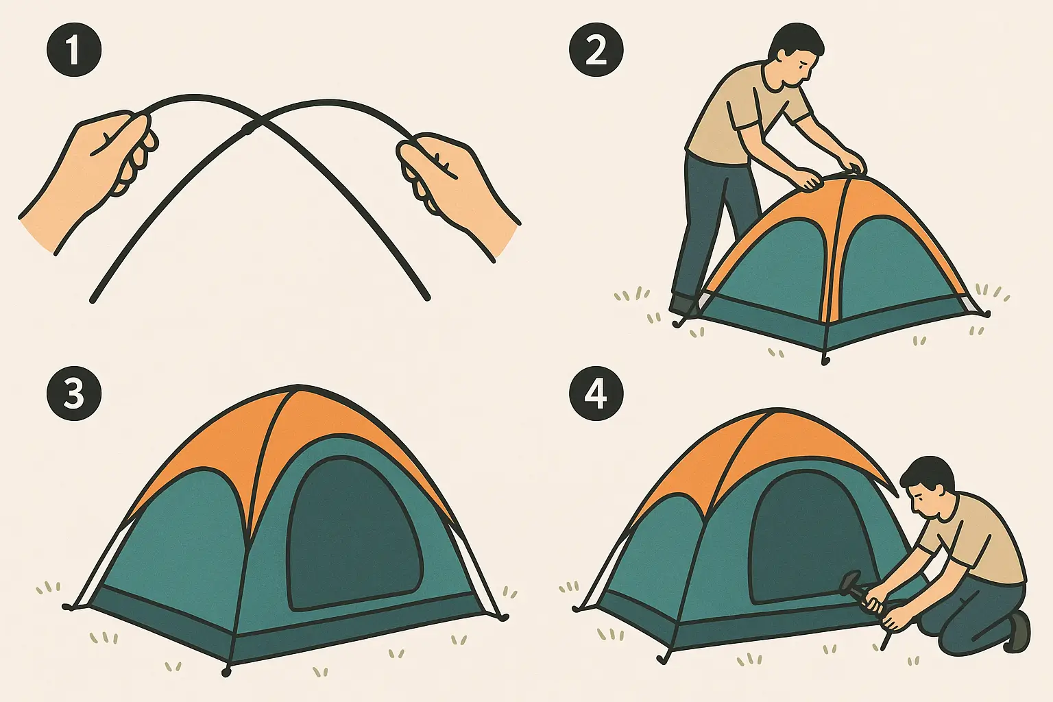 Ford Bronco Sport AI teaches you how to pitch a tent F09E898B-A8A4-41AB-9194-CB441C39F744